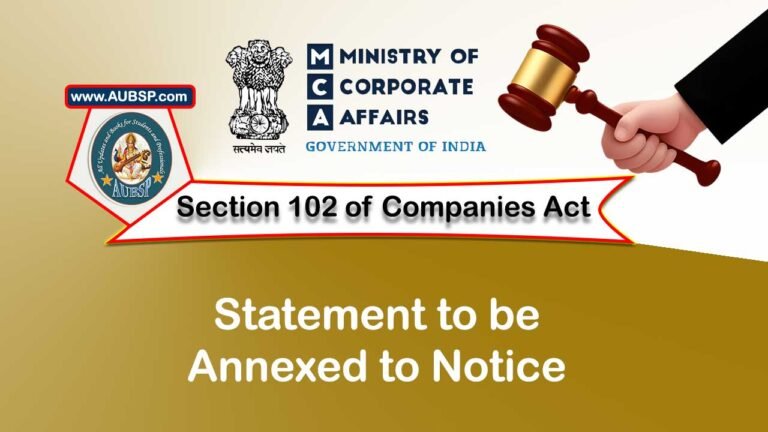 section 102 companies act